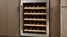 Under-counter wine cooler